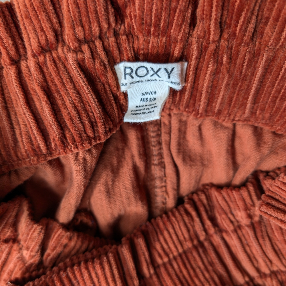 Pre-owned Roxy Silent Days Corduroy Mini Skirt Size SP - Picture 5 of 10